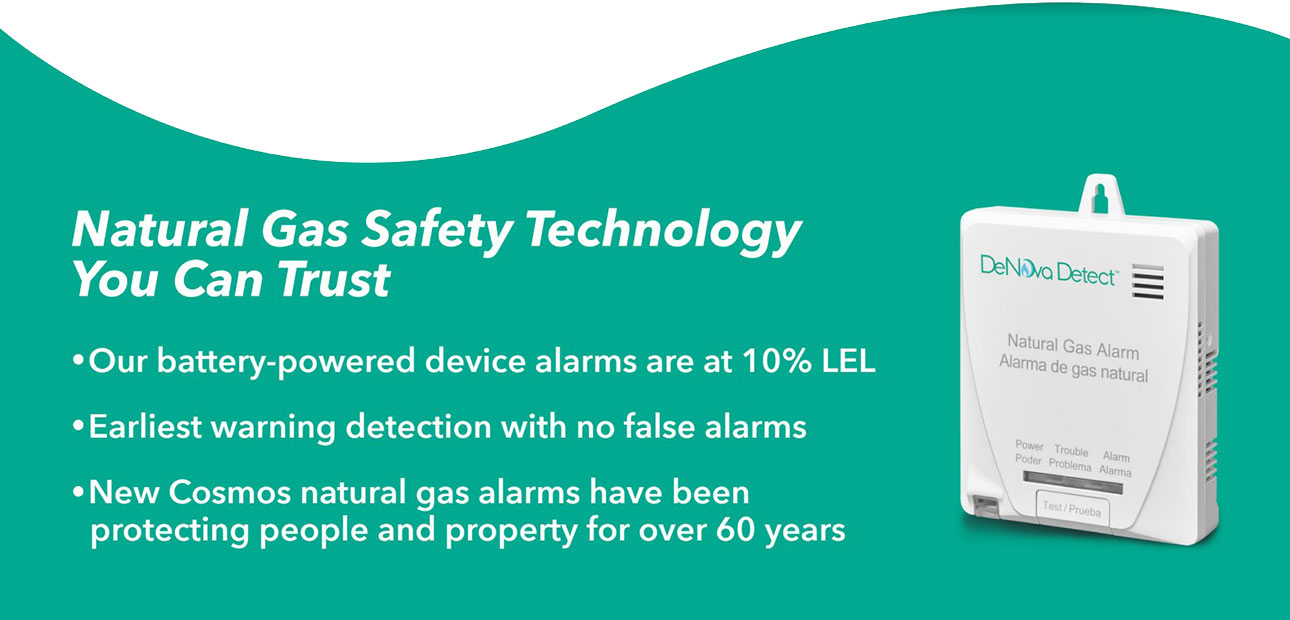 denova detect natural gas safety for fire prevention month