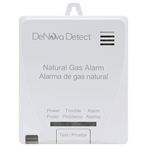 DeNova Detect Natural Gas Alarm, 6-Year Battery